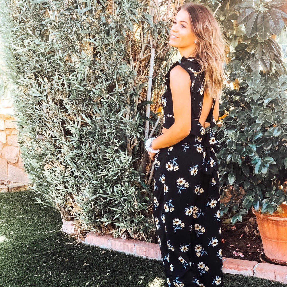 Two piece floral set